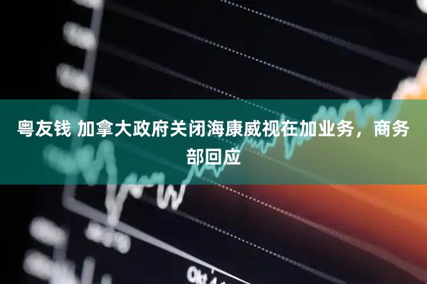 粤友钱 加拿大政府关闭海康威视在加业务，商务部回应